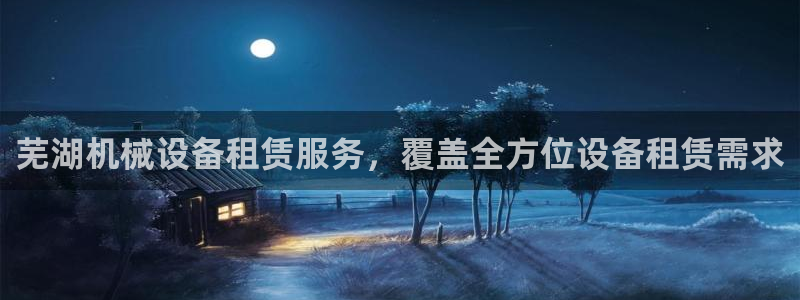 杏盛官网：芜湖机械设备租赁服务，覆盖全方位设备租赁需求